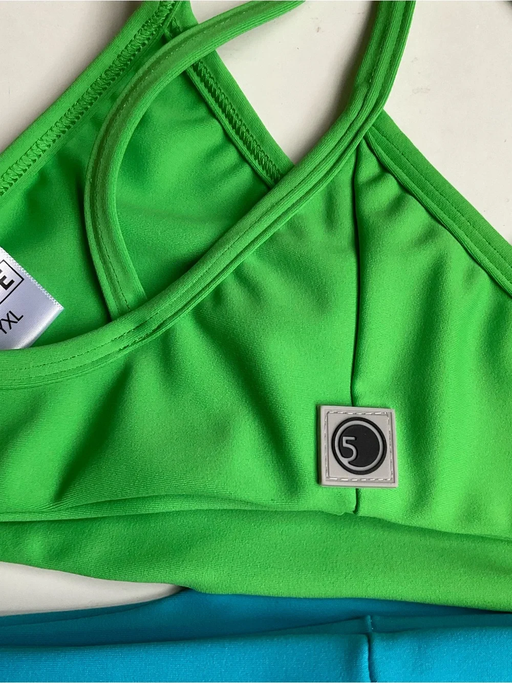 Five Dancewear Maverick Bra Simply Green